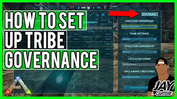 Ark Survival Evolved PS4 Tribe Management Tips - How To Set Up Tribe Governance - ARK Tribe Tips