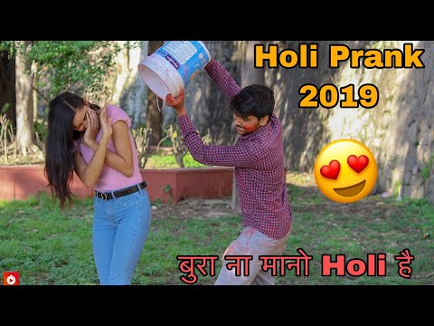 Best Holi Prank 2019 - Holi Special Prank On Cute Girls 😍