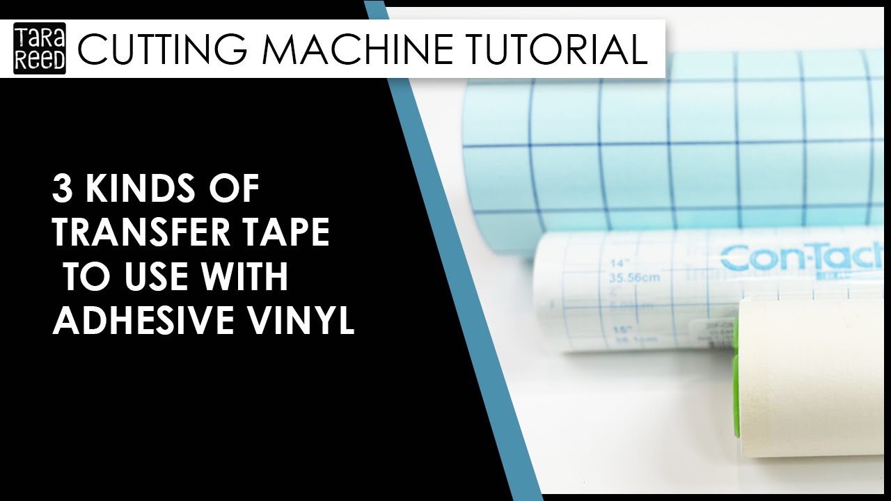 Vinyl 101: How to Use Transfer Tape - Burton Avenue