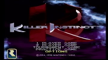 KILLER INSTINCT: GLACIUS ARCADE LADDER RUN ON THE HARDEST DIFFICULTY AND THE FASTEST SPEED