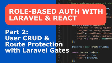 Role-Based Auth – Part 2: User CRUD & Route Protection with Laravel Gates