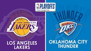Los Angeles Lakers vs Oklahoma City Thunder NBA Live Scoreboard