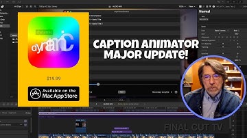 FCP Captions to Titles with Caption Animator - New Update with Character Limit!