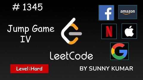 Jump Game IV | Maths | Breadth First Search | 1345 LeetCode | Day 15