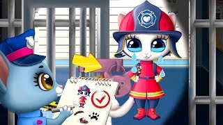 Kitty Meow Meow City Heroes - Play Fun Pet Kitten Rescue Kids Game  - Let's Rescue The Cute Animals screenshot 3