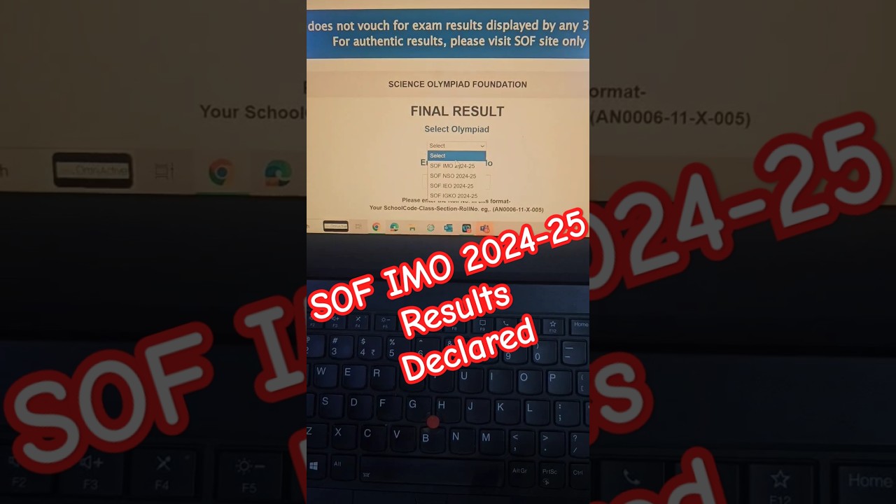 How to check SOF 2024-25 Results? 