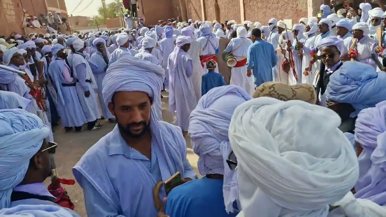 فزعة تيوريرين تستعرض مهارتها في سبوع المولود بزاوية كنتة 2025