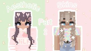 ♡ 10 aesthetic Minecraft skins! ♡(part 2)|| Rosey Star Quartz screenshot 5