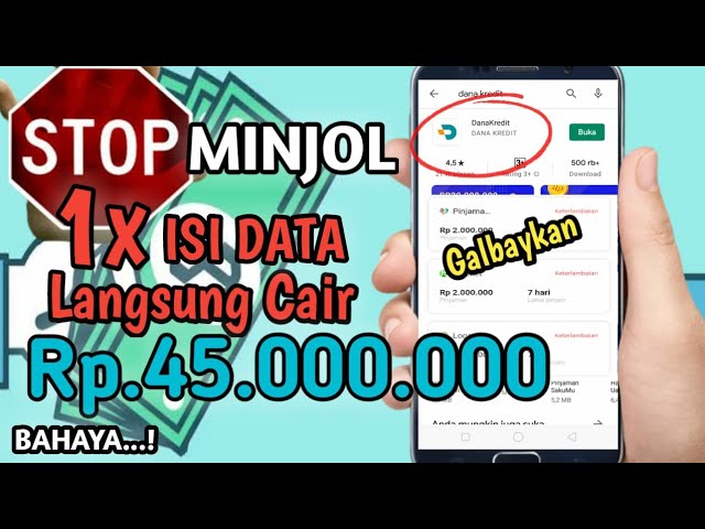 Pinjaman Online Langsung Cair 45 Juta Waspada Pinjol Dana Kredit Youtube<script async src=