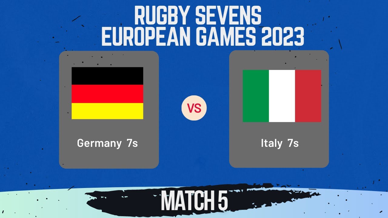 Germany vs Italy ▷ 2023 - European Games 7s (Highlights)