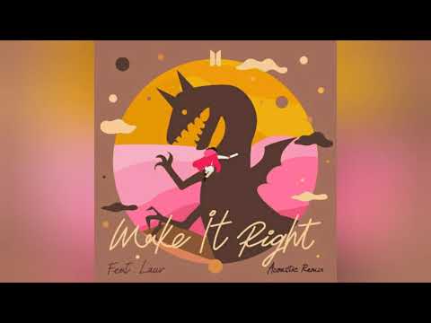 BTS - Make It Right ft Lauv (Acoustic Remix)