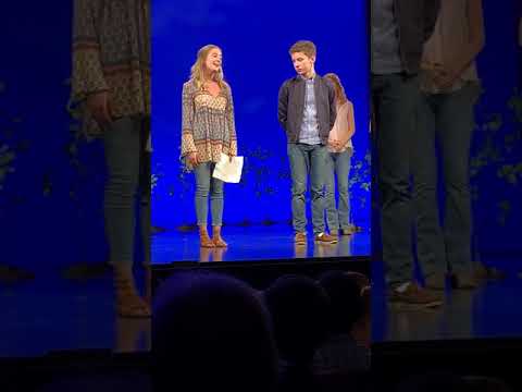 Dear Evan Hansen Curtain Speech for The Actors Fund