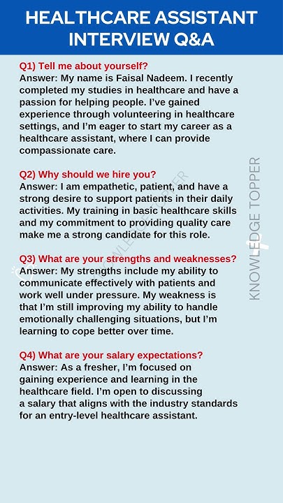 NHS Healthcare Assistant Interview Questions And Answers Care nhs-healthcare-assistant-interview-questions-and-answers-care