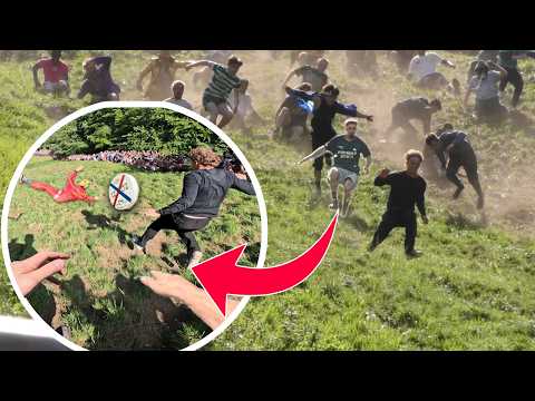 Using Parkour to WIN Gloucester Cheese Rolling🥇