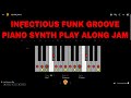 Infectious Funk Groove | Piano / Synth Play Along Jam Track in E Minor #alphajams