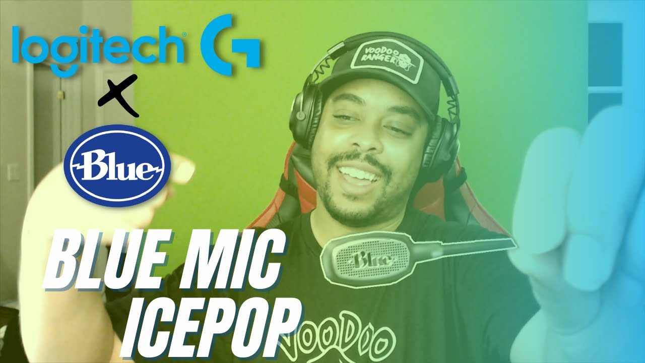 Blue Icepop Microphone for Logitech G Pro Headsets (PRO X Icepop)