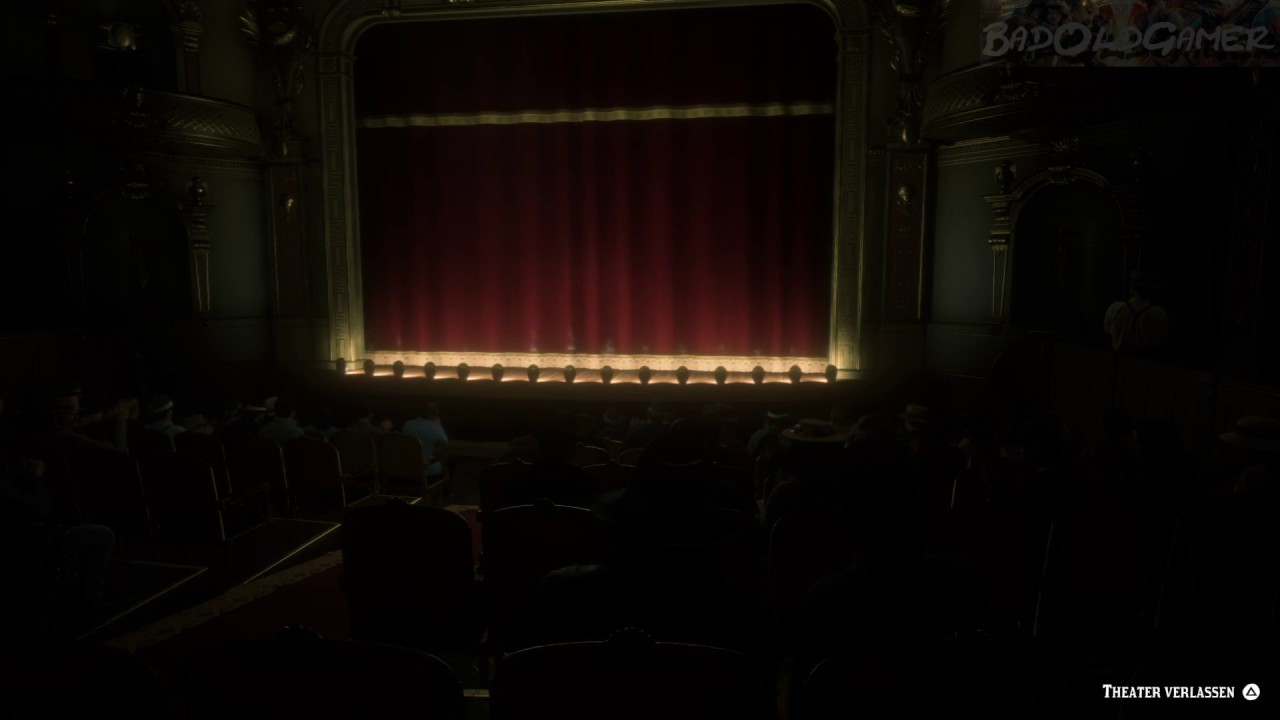 RDR2 - Arthur Morgan im Theater - Feuerakrobatik, Magie und Can Can