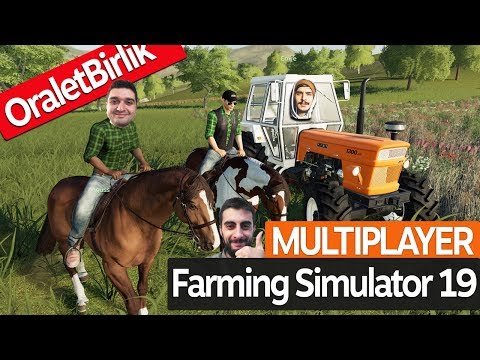 Farming Simulator 19 Multiplayer Oynuyoruz! Oralet Birlik Çiftliği Kuruldu! [Canlı Yayın]