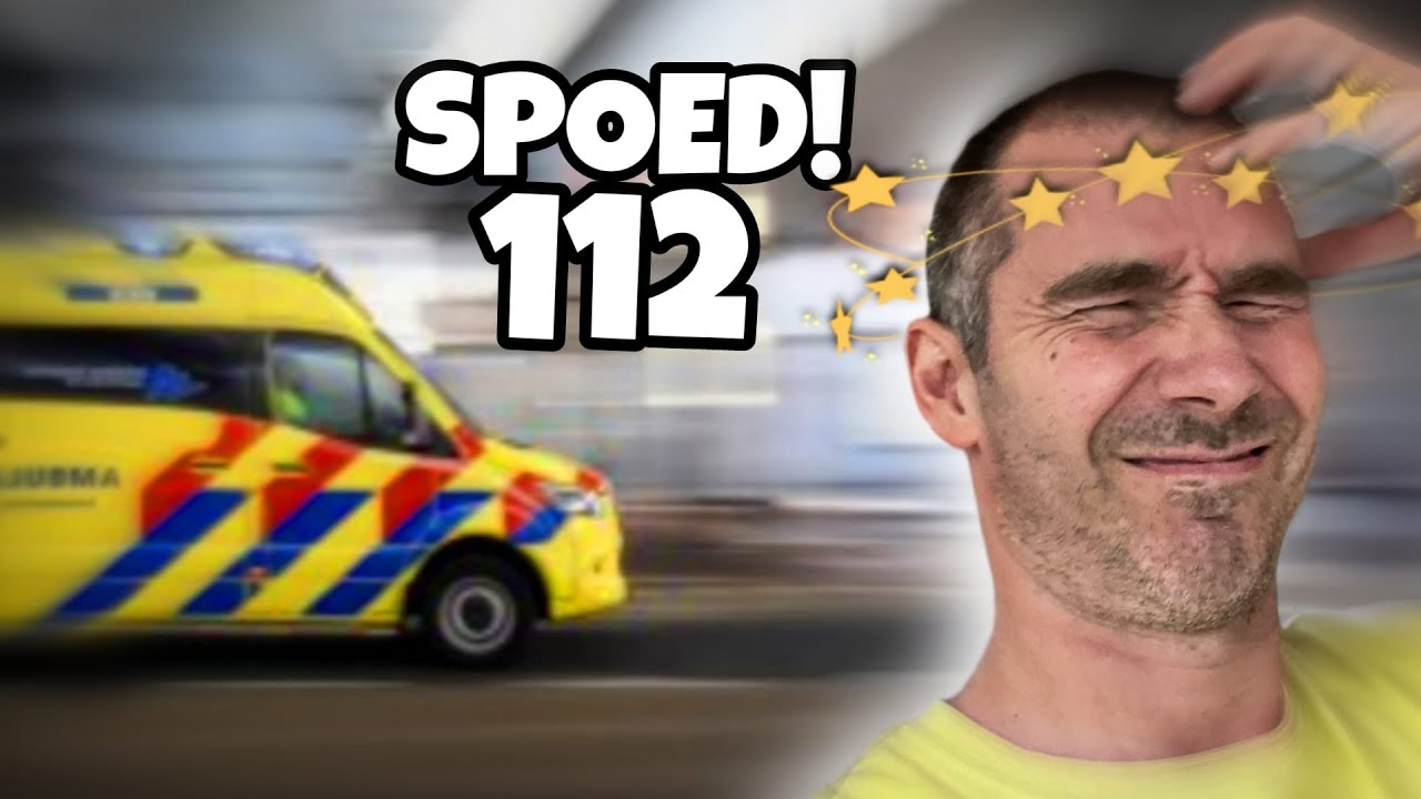 JOCHEN met SPOED naar het het ZIEKENHUIS! *beroerte*