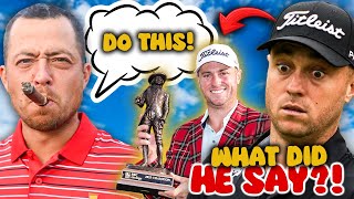 How XANDER helped JUSTIN THOMAS win again!