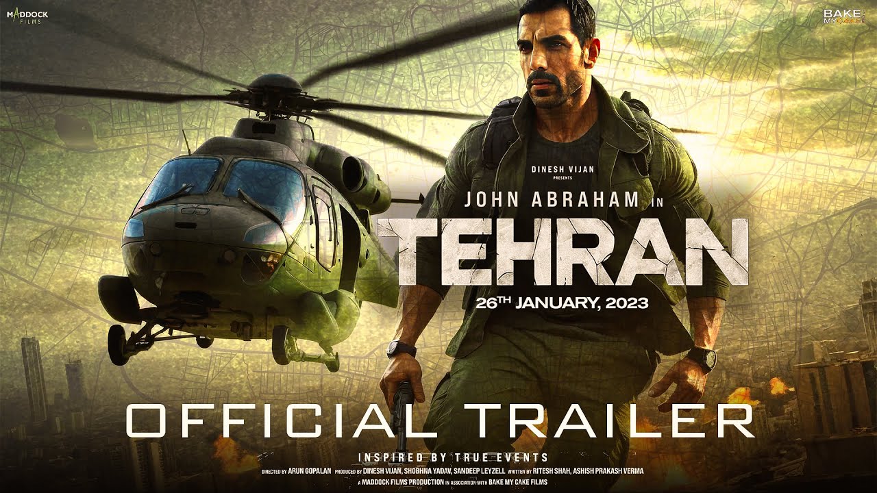 TEHRAN - Official Trailer  | John Abraham | Manushi Chhillar | Tehran Teaser Trailer