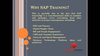 Sap Training Courses With Lots Of Opportunities