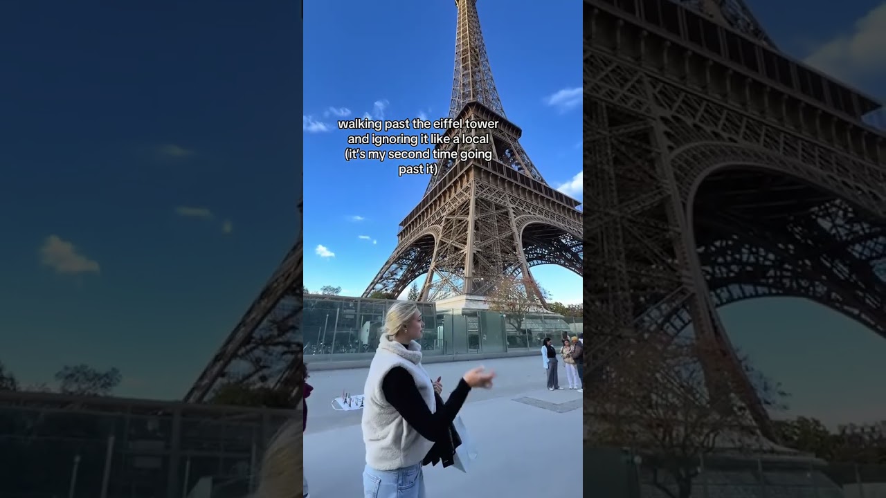 just kidding it’s actually so beautiful #eiffeltower #paris #ellahperry #satire #relatable