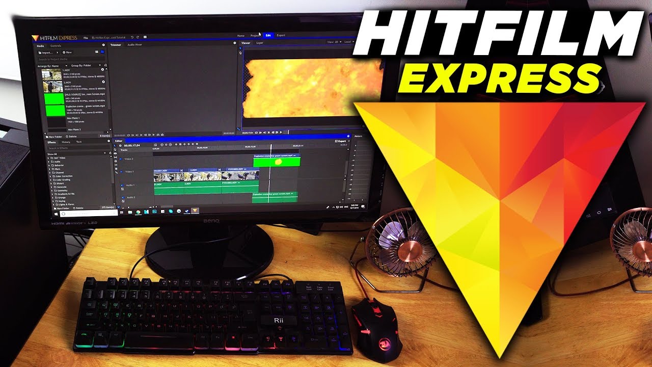 video editing hitfilm express