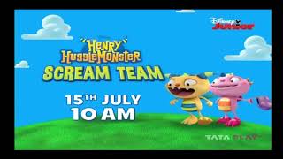 Disney Junior India Henry Hugglemonster Scream Team Promo 2023 English