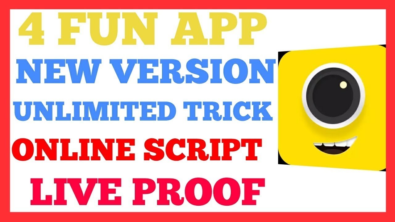 4fun app | New version | Unlimited tricks 2018 | online script | live proof | Hindi