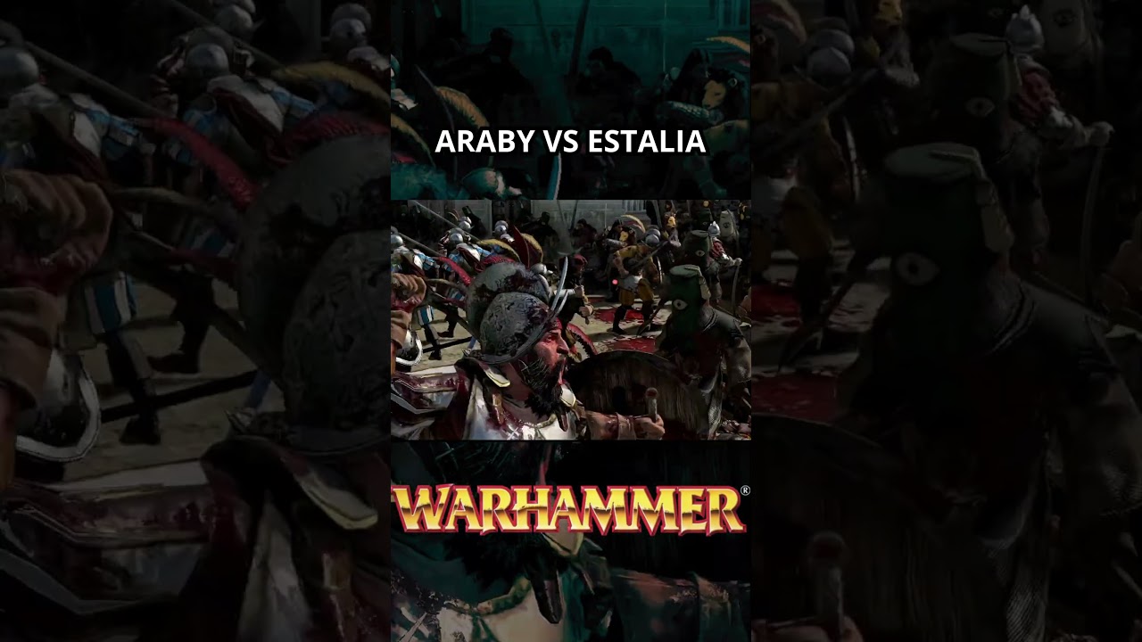Araby vs Estalia - Total War Warhammer 3: cinematic battle