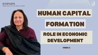 Human Capital Formation:  Role | Current Challenges Class 12 Indian Economic Development (CBSE)