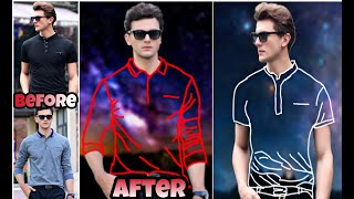 Neon Clothes Effect PicsArt tagalog Tutorial screenshot 3