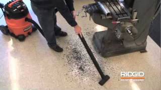 Right Tool For The Job  - RIDGID® Vac Accessories