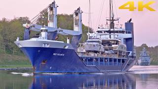 🛳️ 60+ MIN OF AMAZING MARINE TRAFFIC ⚓️ AT KIEL CANAL 🇩🇪 - 4K SHIPSPOTTING 2026