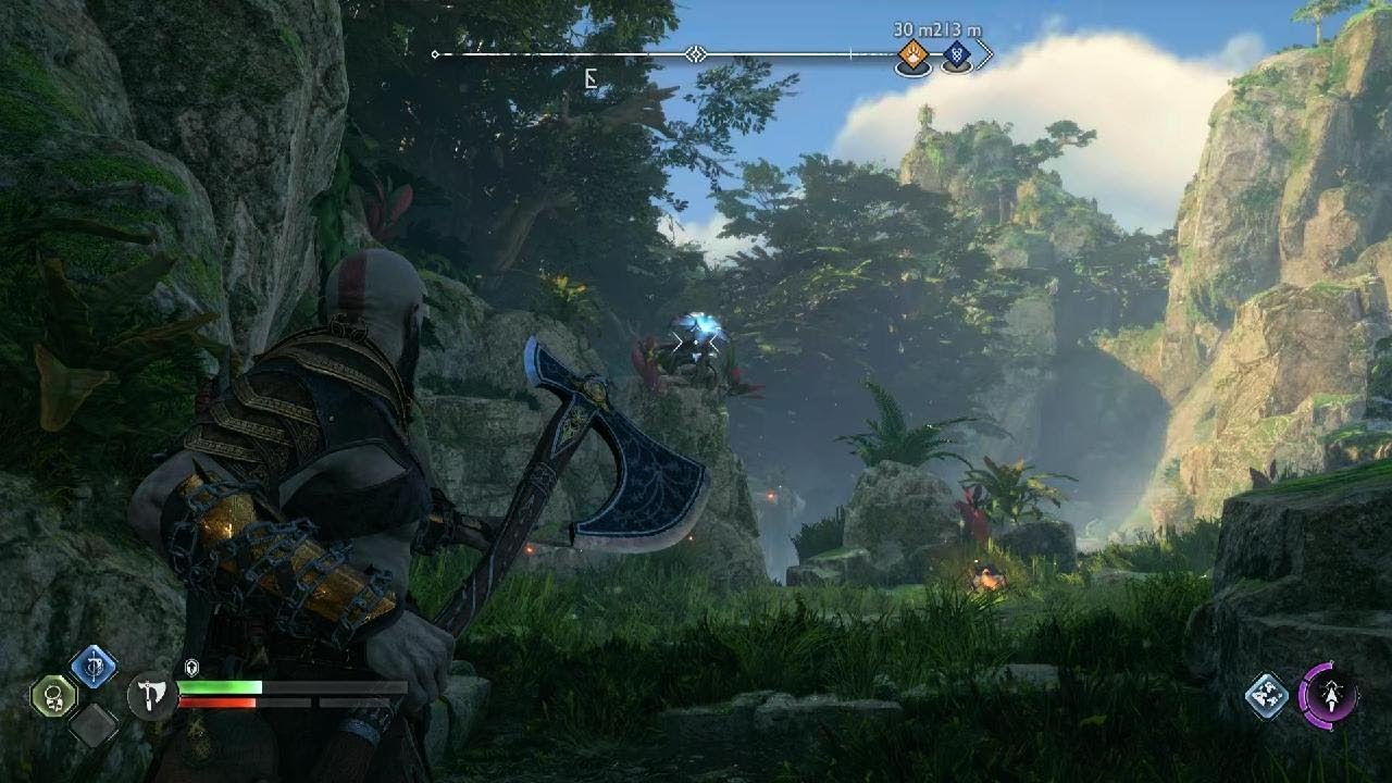 God of War Ragnarök Lyndwyrm Vanaheim