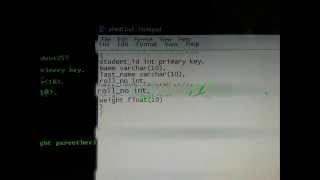 how to solve the problem missing right parenthesis in Sql while creating  table - YouTube