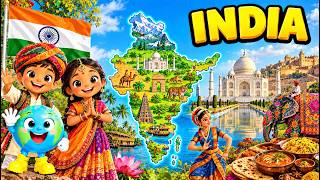 5 Fun Facts About India for Kids! 🇮🇳 | Globe Curious Kids