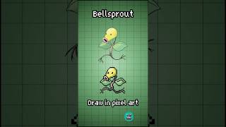 Pokedex challenge 30 : Bellsprout in pixel