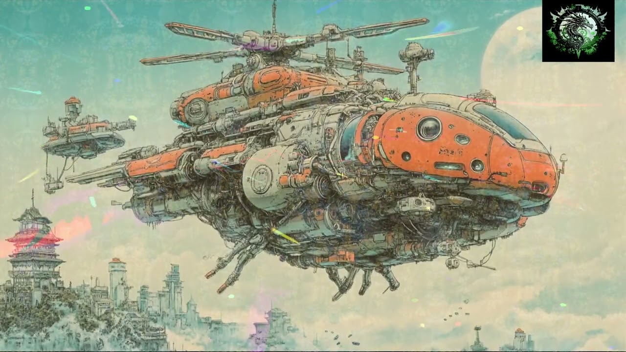 Ioon Cosmic Downtempo - Flying Sofa Spacecopter - Psybient Psychill Goa Ambient Trance