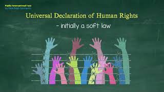 Concept of SOFT LAW & HARD LAW in Public International Law screenshot 1