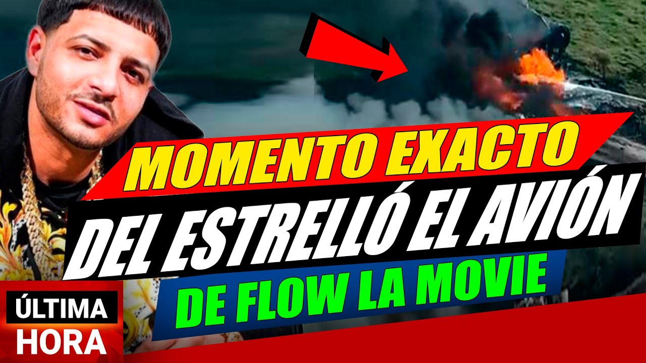 ASI FUE EL MOMENTO EXACTO en el que se ESTRELLÓ EL AVIÓN de Flow la ...