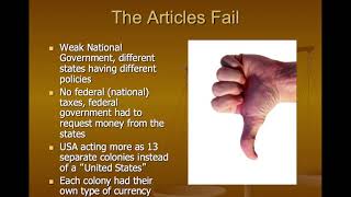 Articles of Confederation PowerPoint Notes