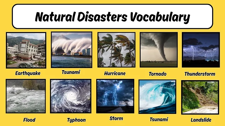 Natural Disasters | Mastering Natural Disaster Keywords | Natural Disaster Vocabulary