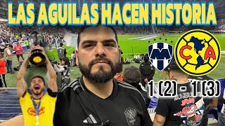 AMÉRICA TRICAMPEÓN | Monterrey 1 (2) vs (3) 1 América | Final Vuelta Liga MX
