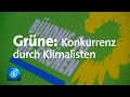 Grüne in Baden-Württemberg: Konkurrenz durch Klimalisten