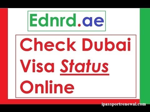 How to check UAE visa status with passport number - YouTube