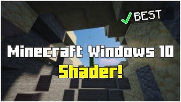 Best Shader for Minecraft Windows 10 Edition 1.17.41! (2024)