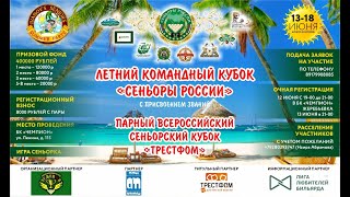 ПЕНЗА/НОВИК - КРАСНОДАР-3. ПАРНЫЙ ВСЕРОССИЙСКИЙ СЕНЬОРСКИЙ КУБОК &quot;ТРЕСТФОМ 2023&quot;