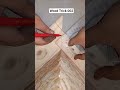 simple wood joint trick002 #woodworking#diy#woodtricks#satisfying#shorts